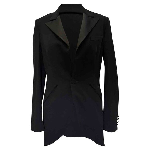 Ralph Lauren Jackets & Blazers - Ralph Lauren Tuxedo Blazer in Black Wool